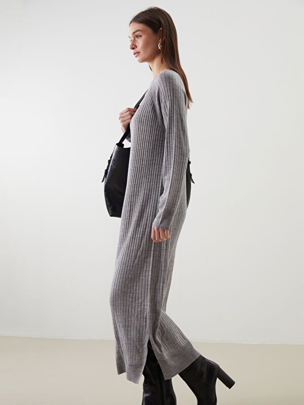 Moudda LC Waikiki - Robe tricot Femme Gris - Tunisie 2