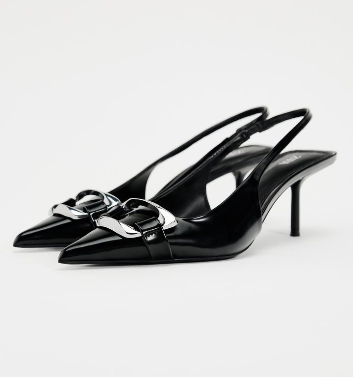 Moudda ZARA - Mocassins talon pièce métallique - Tunisie 2