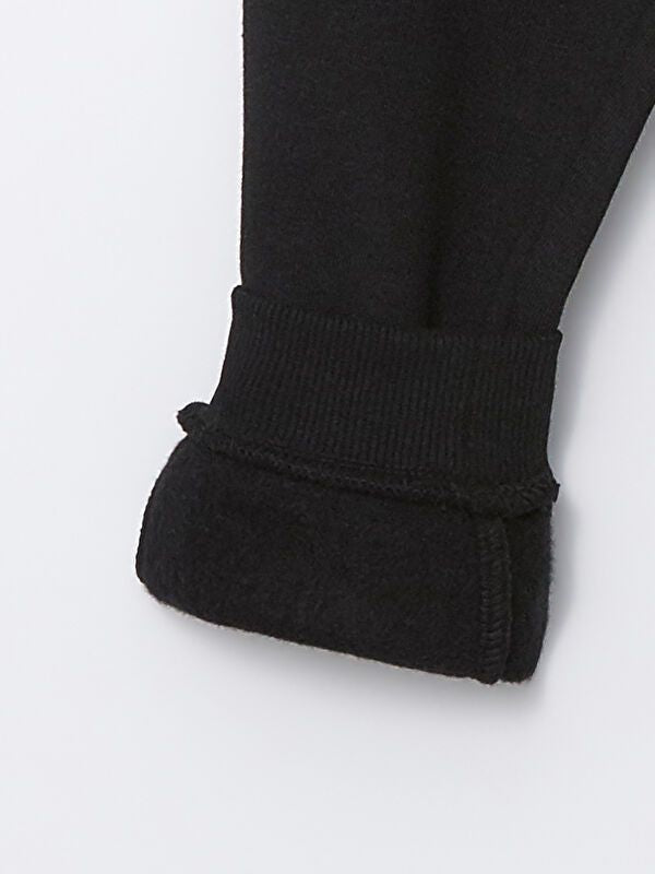 Moudda LC Waikiki - Pantalon jersey basique Fille Noir - Tunisie 3