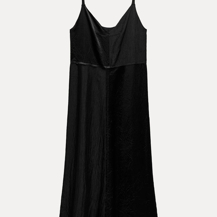 Moudda ZARA - Robe de soie fines bretelles satinée - Tunisie 2