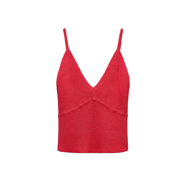 Moudda ZARA - Top fines bretelles encolure en V avec lin - Tunisie 3