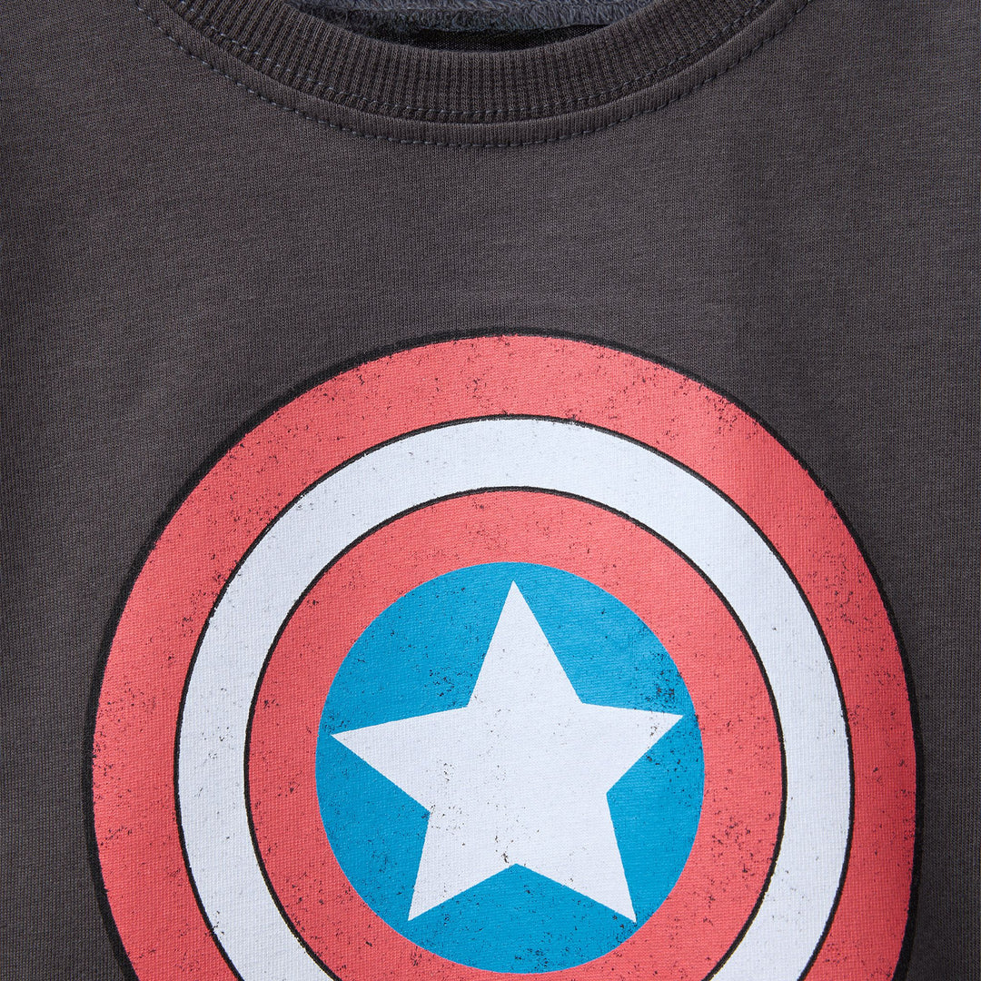 Moudda ZARA - T-Shirt Enfant - Captain America & Bouclier - Tunisie 3