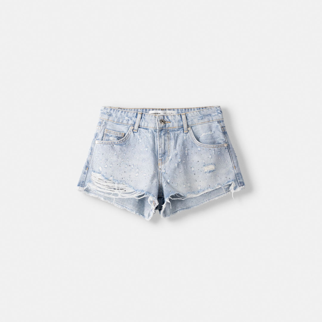 Moudda BERSHKA - Short jean brillant - Tunisie 1