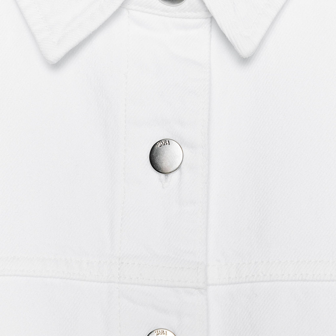 Moudda ZARA - Veste Denim - Poches Plastro - Tunisie 3