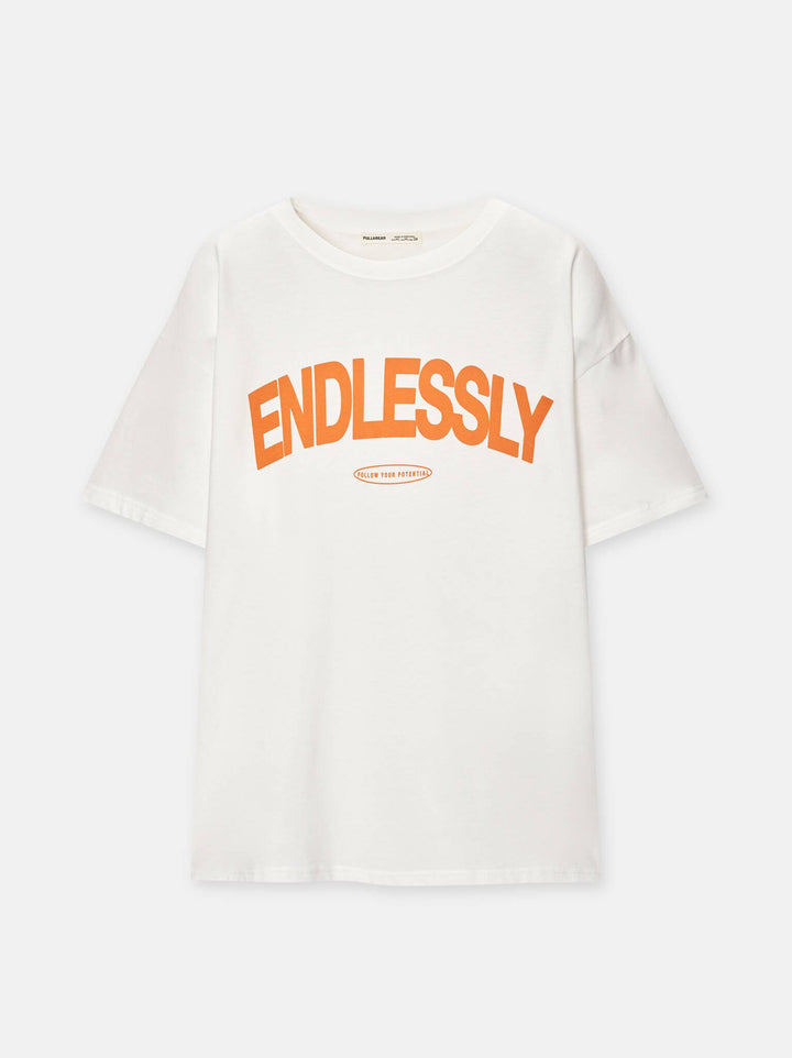 Moudda PULL & BEAR - Body Graphique Base Blanche - Tunisie 1