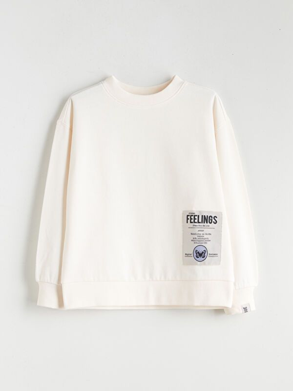 Moudda LC Waikiki - Sweatshirt en jersey Fille Bleu clair - Tunisie 2