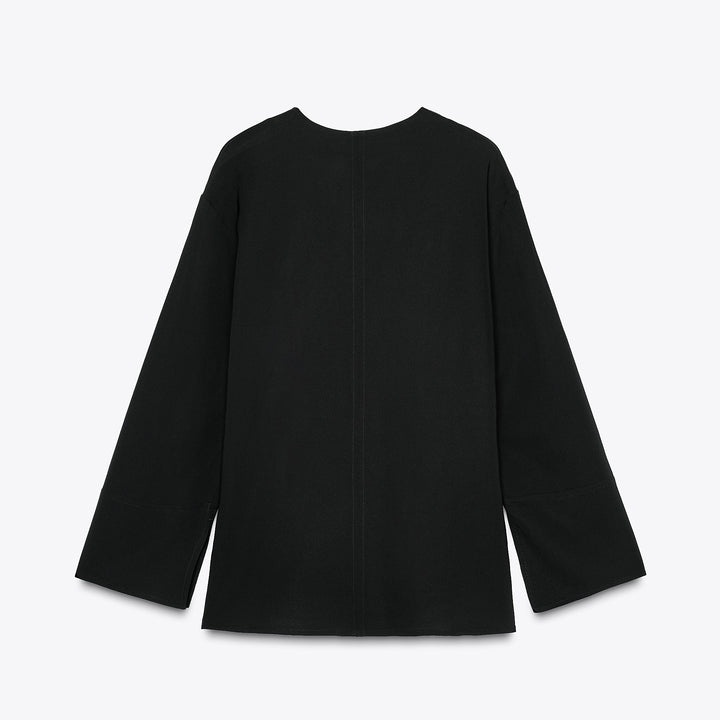Moudda ZARA - Blouse Fluide - Col Piqué & Manches Longues - Tunisie 2