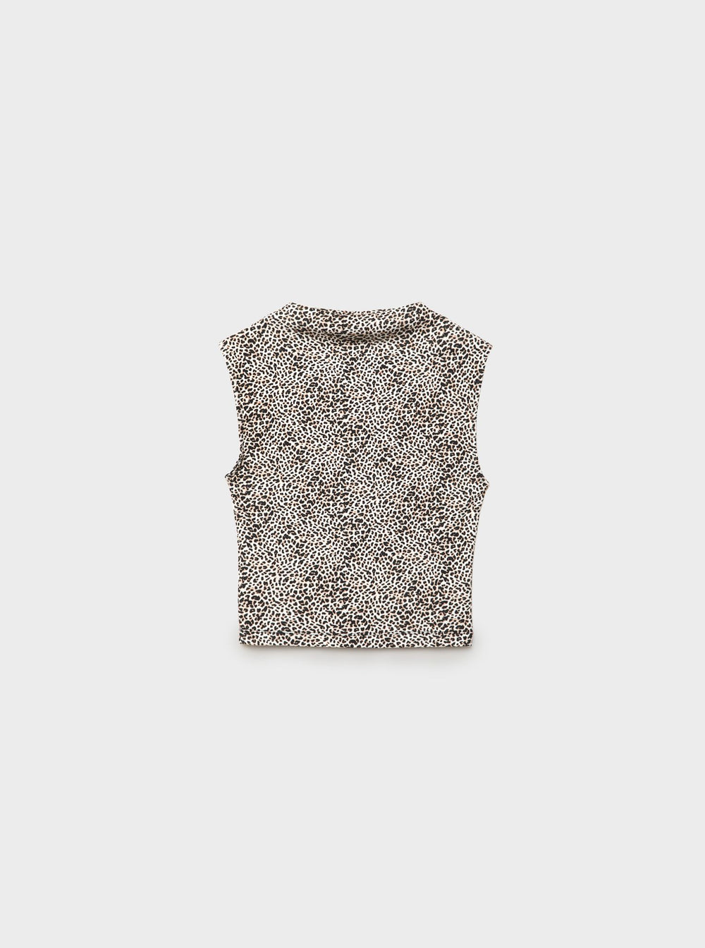 Moudda STRADIVARIUS - T-Shirt Regular Mini Encolure S/M Imprimé Allover - Tunisie 2