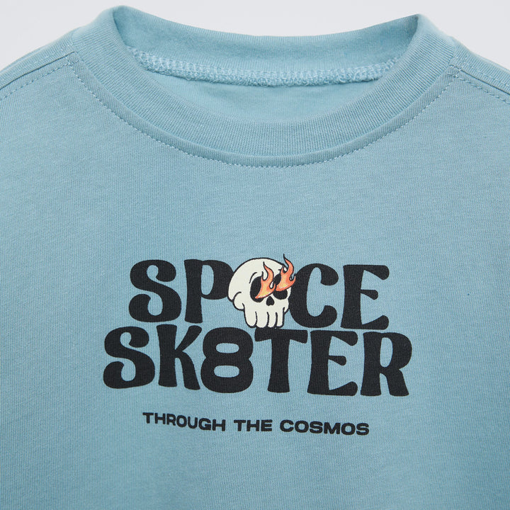 Moudda ZARA - T-shirt enfant imprimé crâne en feu - Tunisie 3