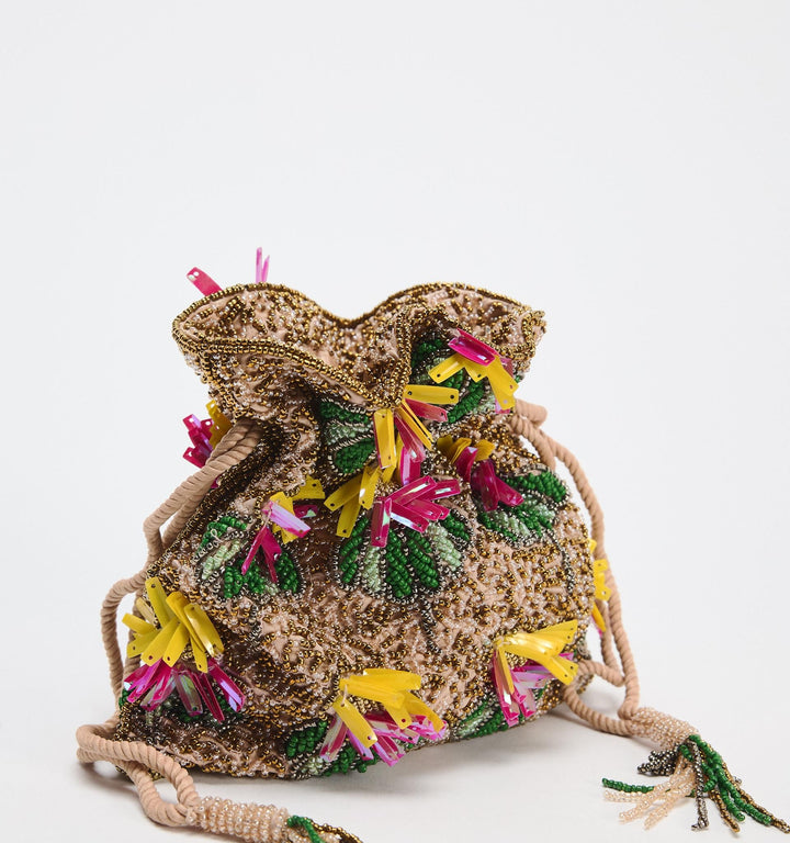 Moudda ZARA - Sac perles fleurs - Tunisie 1