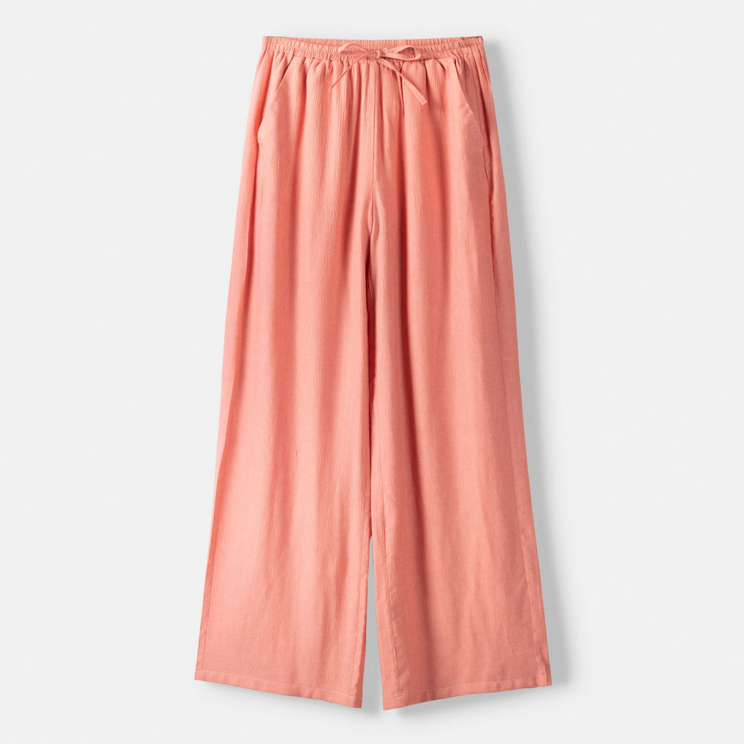 Moudda BERSHKA - Pantalon en bambou élastique avec cordon - Tunisie 1