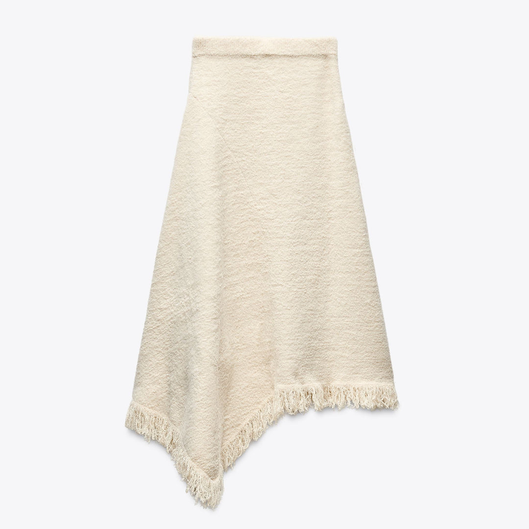 Moudda ZARA - Jupe Longue - Asymétrique, Franges & Bouclé - Tunisie 2