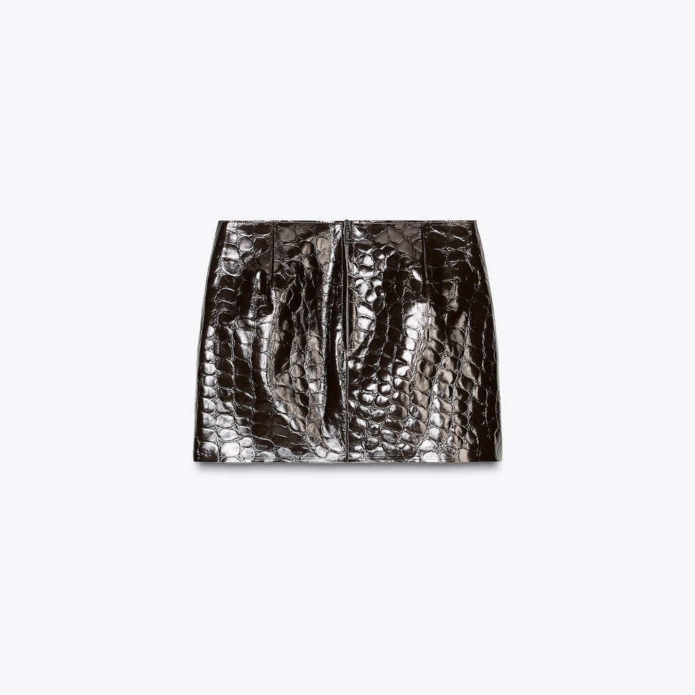 Moudda ZARA - Jupe Mini - Cuir Coco - Tunisie 2