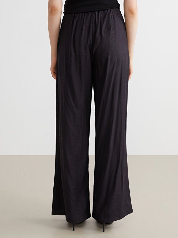 Moudda LC Waikiki - Pantalon tissé fin Femme Noir - Tunisie 4