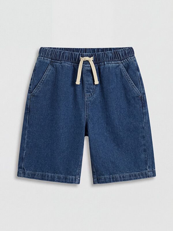 Moudda LC Waikiki - Bermuda en denim pour Garçon couleur Rodeo Bleu indigo moyen - Tunisie 1