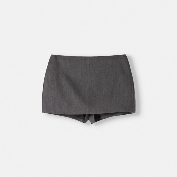 Moudda BERSHKA - Short-jupe gris Vigo en polyviscose - Tunisie 2