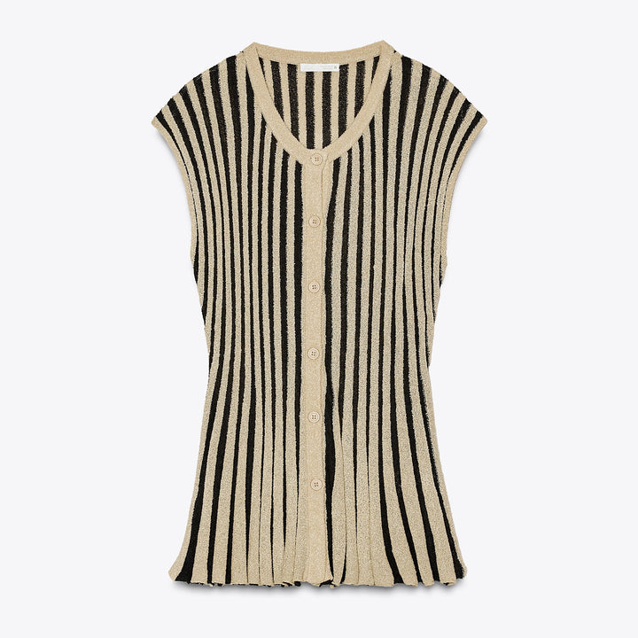 Moudda ZARA - Veste - Tissu Coupé & Rayures - Tunisie 1