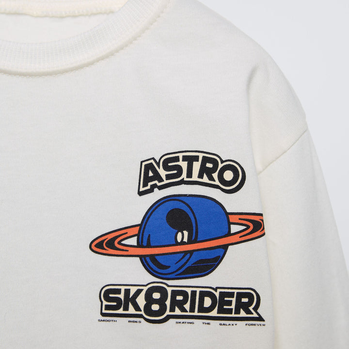 Moudda ZARA - T-shirt enfant imprimé skate spatial - Tunisie 3