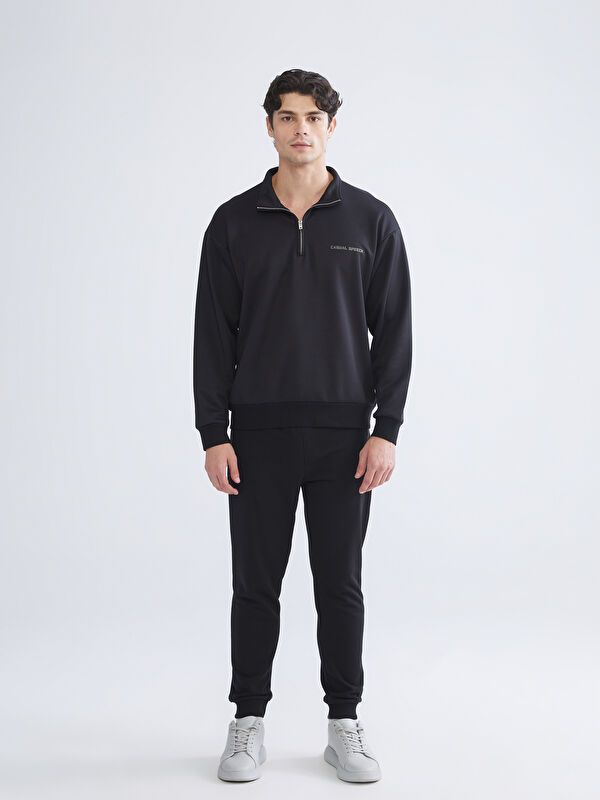 Moudda LC Waikiki - Sweatshirt en jersey couleur Noir pour hommes - Tunisie 2