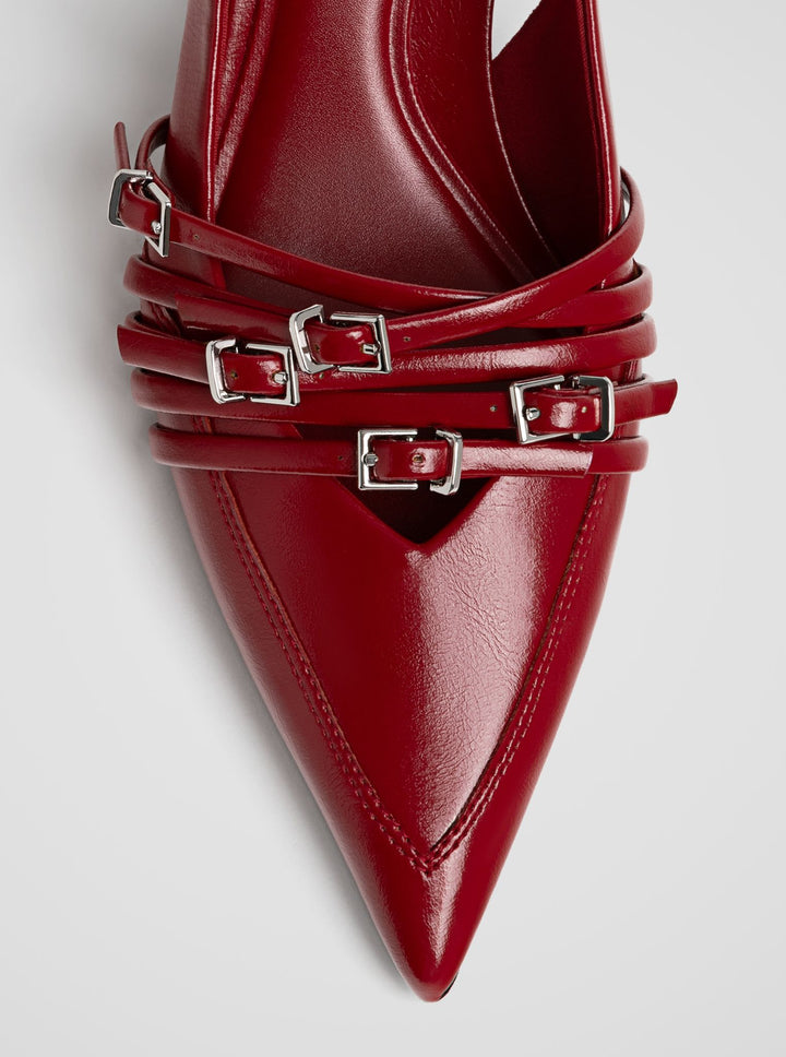 Moudda STRADIVARIUS - Chaussures à Talon Kitten avec Boucles - Tunisie 4