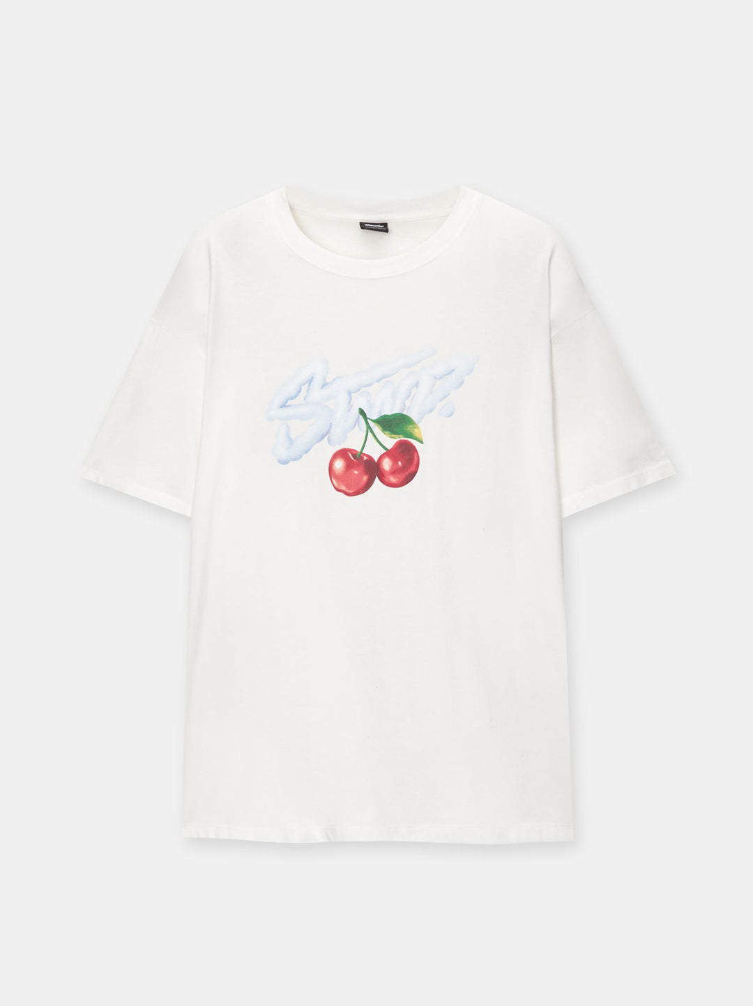 Moudda PULL & BEAR - T-Shirt Lavé Logo STWD Cerises - Tunisie 1