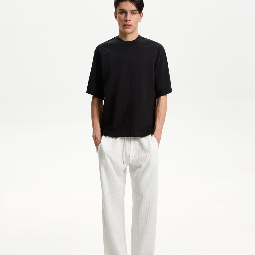 Moudda BERSHKA - Pantalon Wide - Seersucker - Tunisie 1
