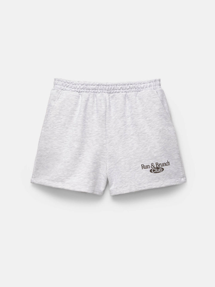 Moudda PULL & BEAR - Short Graphique - Running Gris - Tunisie 4
