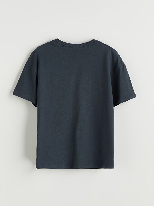 Moudda LC Waikiki - T-shirt en jersey manches courtes Garçon Anthracite - Tunisie 2