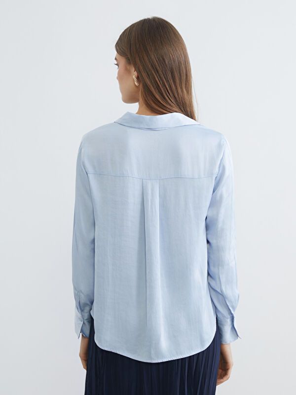 Moudda LC Waikiki - Chemise manches longues en tissu pour Femme - Tunisie 4