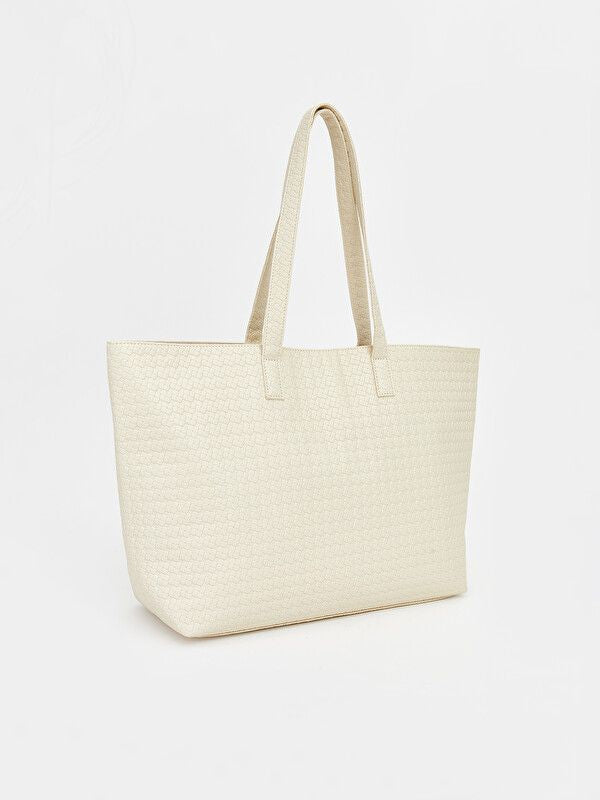 Moudda LC Waikiki - Grand sac pour Femme couleur Écru - Tunisie 2