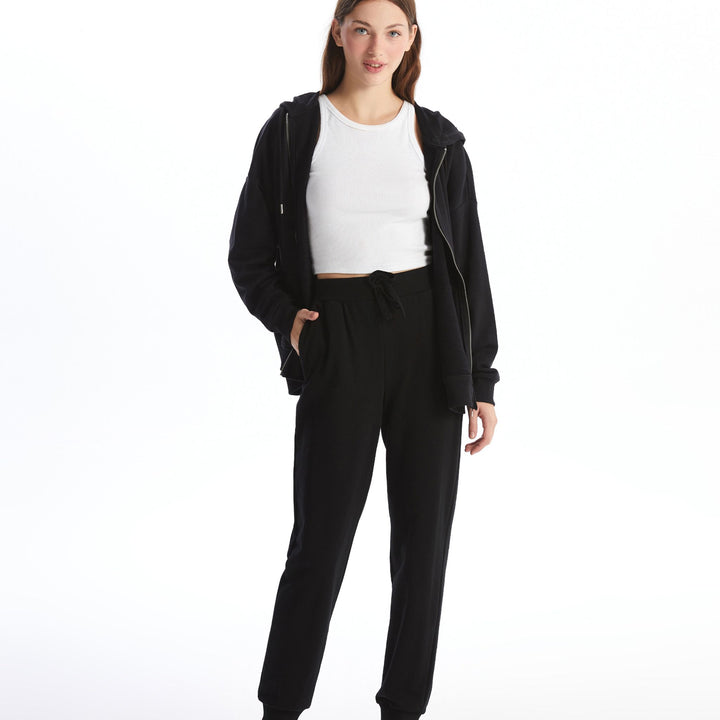 Moudda LC Waikiki - Pantalon en jersey Femme Noir - Tunisie 1