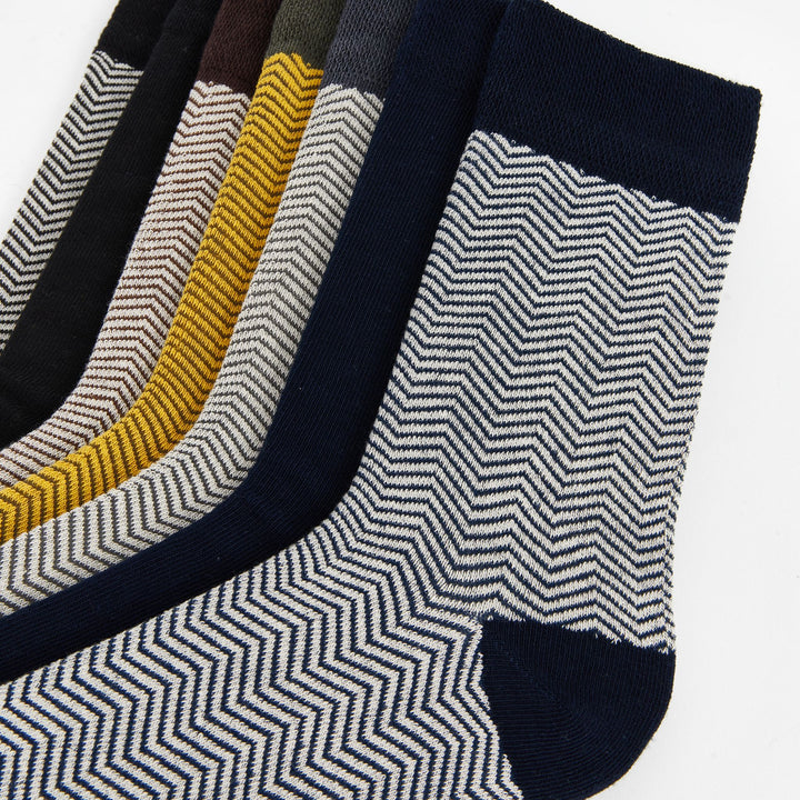 Moudda LC Waikiki - Chaussettes courtes Homme Fil mélangé teint - Tunisie 3