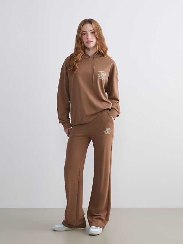 Moudda LC Waikiki - Pantalon en jersey Femme Brun - Tunisie 1