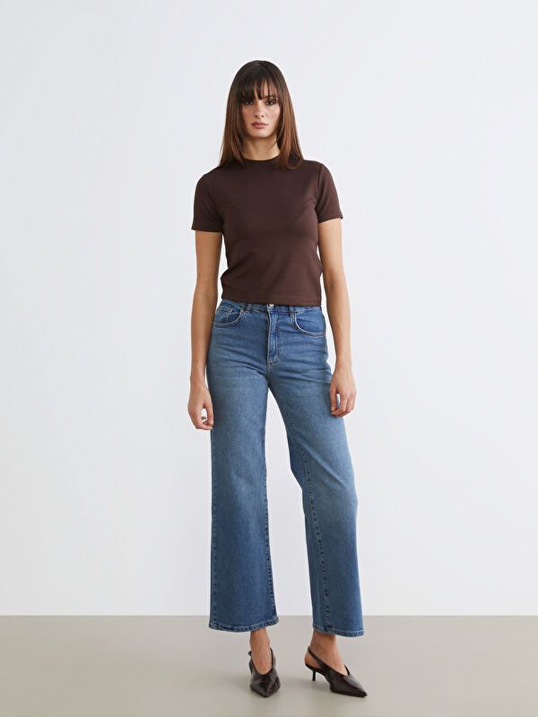 Moudda LC Waikiki - Body basique manches courtes en jersey pour Femme - Tunisie 2