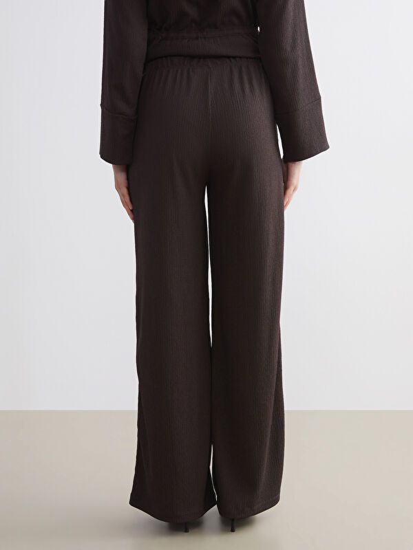 Moudda LC Waikiki - Pantalon en jersey Femme Brun foncé - Tunisie 4