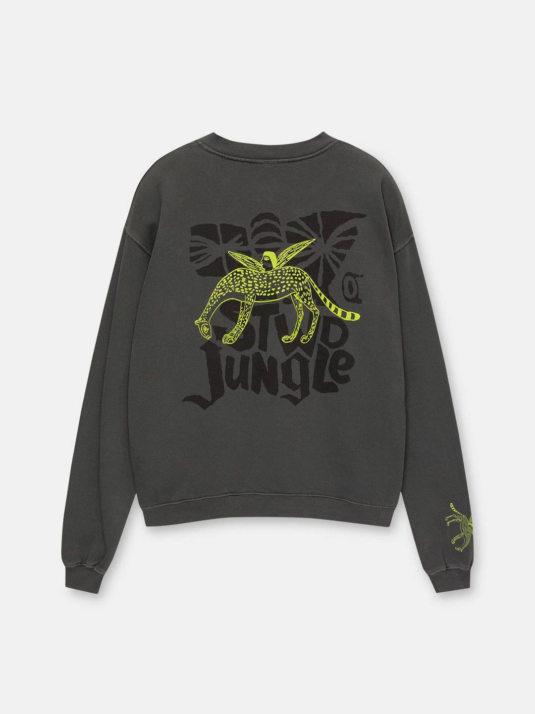 Moudda PULL & BEAR - Sweat à Capuche Lavé Imprimé Jungle - Tunisie 4