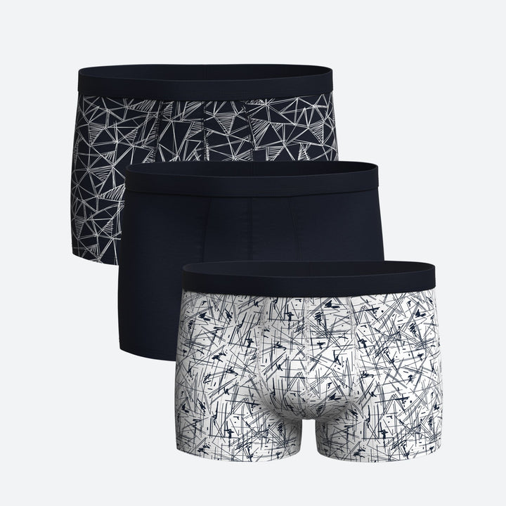 Moudda LC Waikiki - Boxer Homme Imprimé marine - Tunisie 1