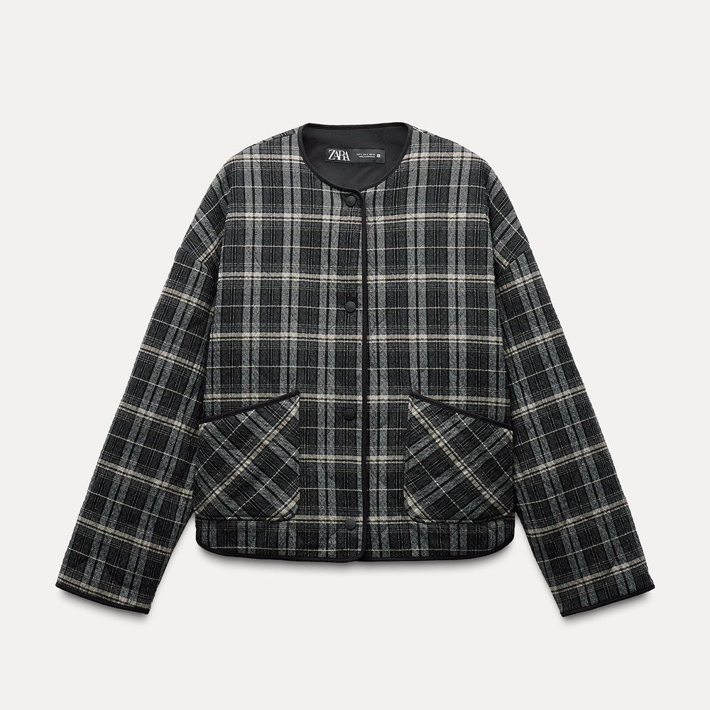 Moudda ZARA - Veste Matelassée à Carreaux - Tunisie 2