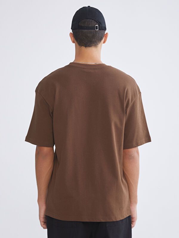 Moudda LC Waikiki - T-shirt basique manches courtes en jersey - Tunisie 4