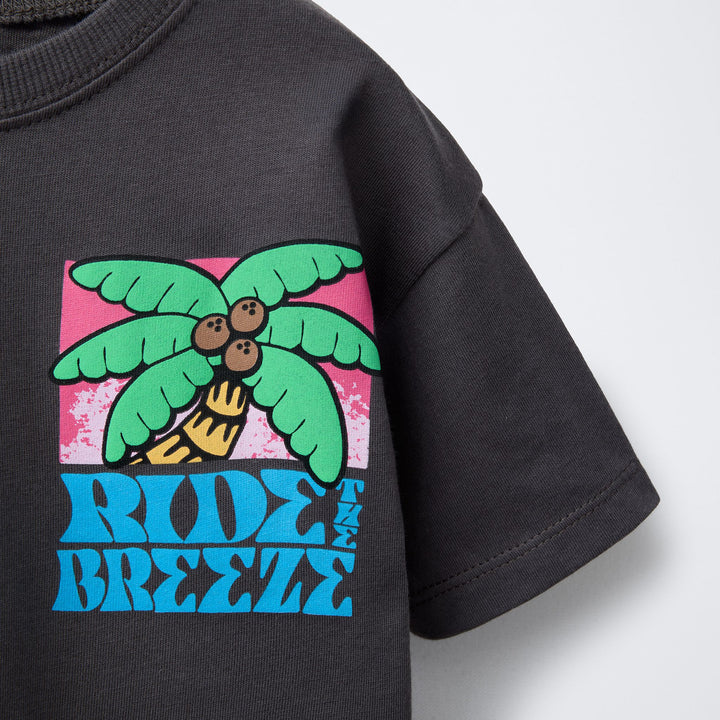 Moudda ZARA - T-Shirt Enfant - Palmiers Croisés - Tunisie 2