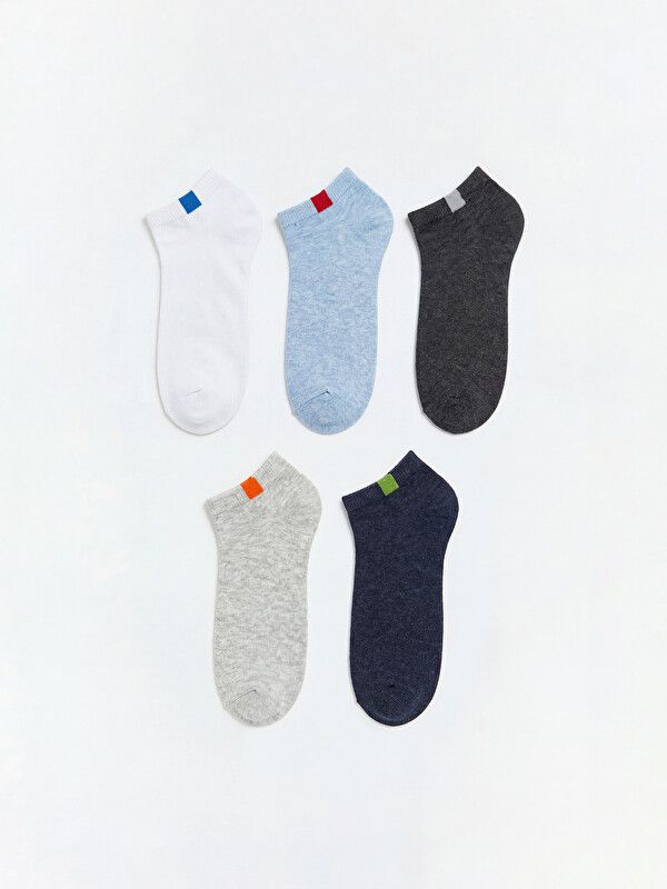 Moudda LC Waikiki - Chaussettes liner trainer (sport) pour Homme couleur Mélange teint fil - Tunisie 1