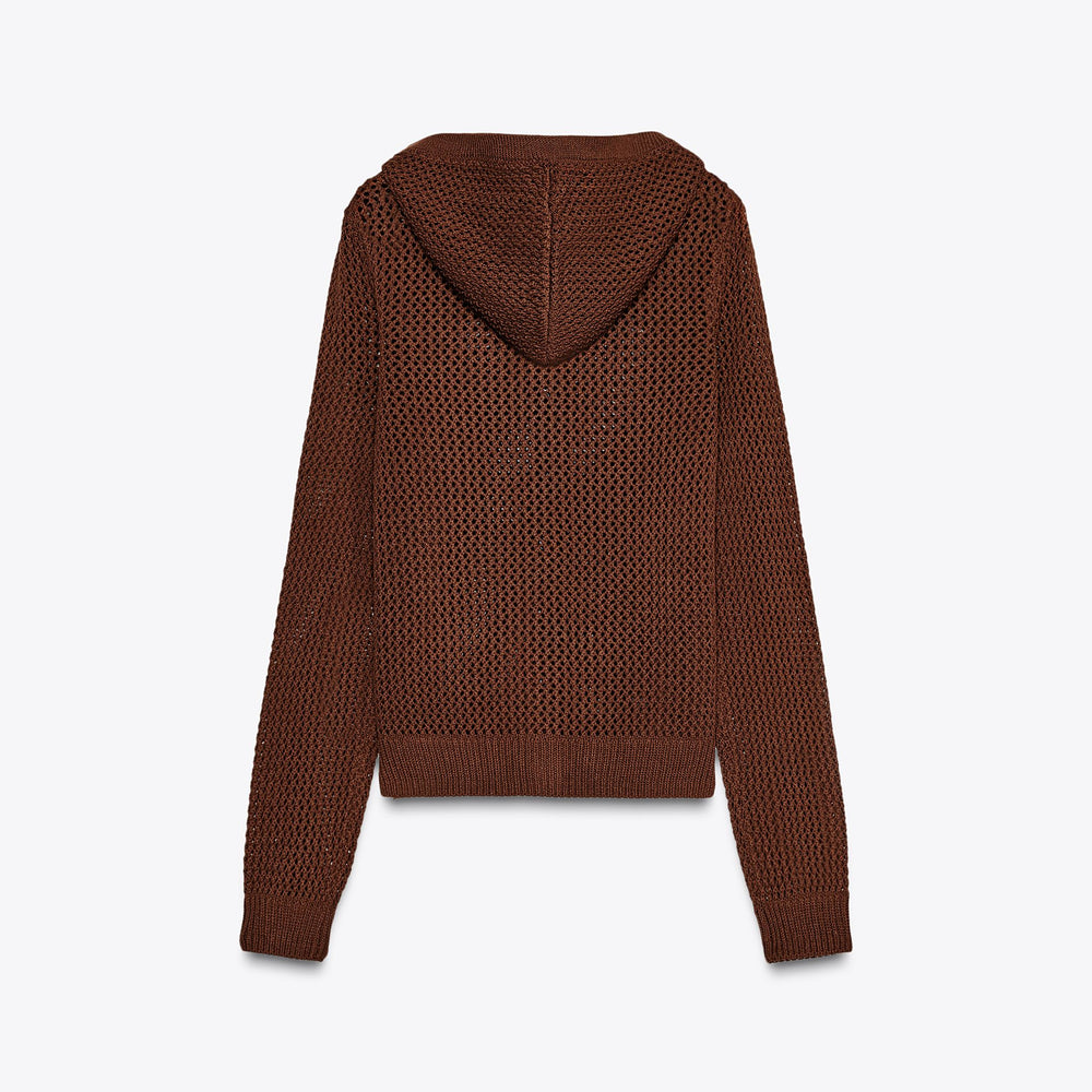 Moudda ZARA - Veste Crochet - Capuche - Tunisie 2