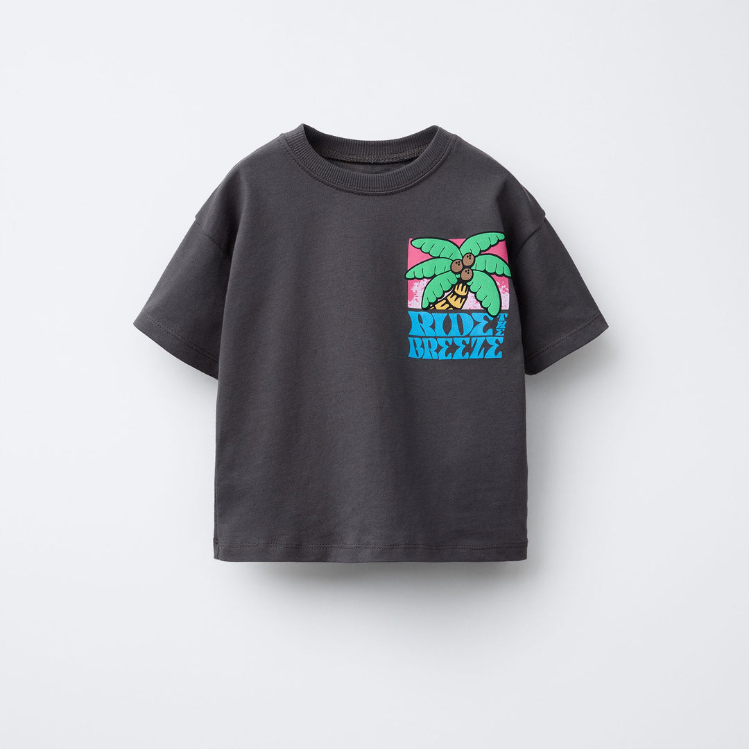 Moudda ZARA - T-Shirt Enfant - Palmiers Croisés - Tunisie 1