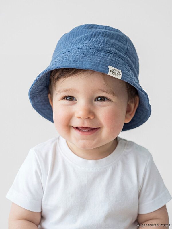 Moudda LC Waikiki - Chapeau bucket pour Garçon couleur Bleu moyen - Tunisie 1