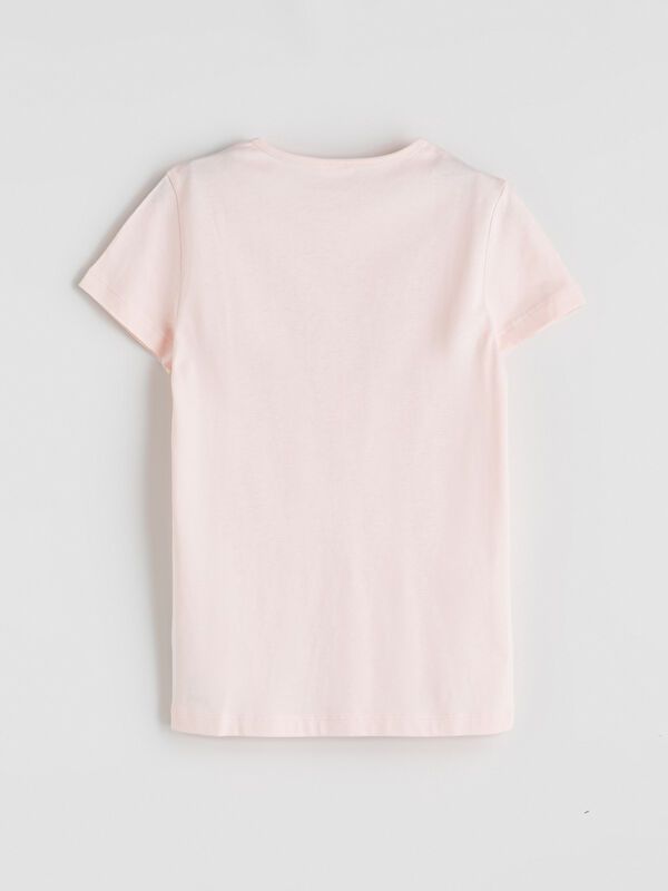 Moudda LC Waikiki - Pyjama jersey manches courtes Fille Rose - Tunisie 4