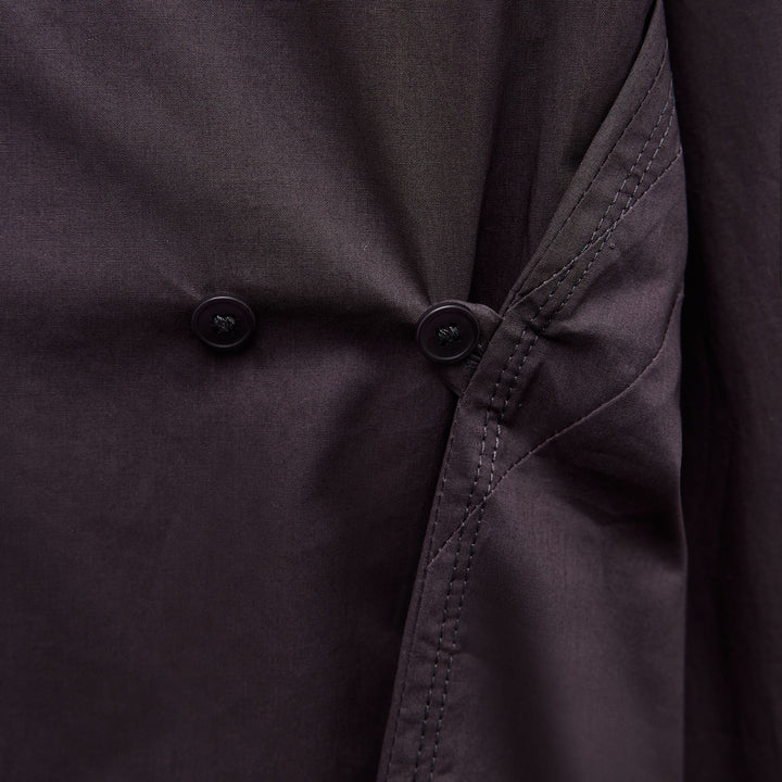 Moudda ZARA - Chemise oversized gabardine boutons taille - Tunisie 4