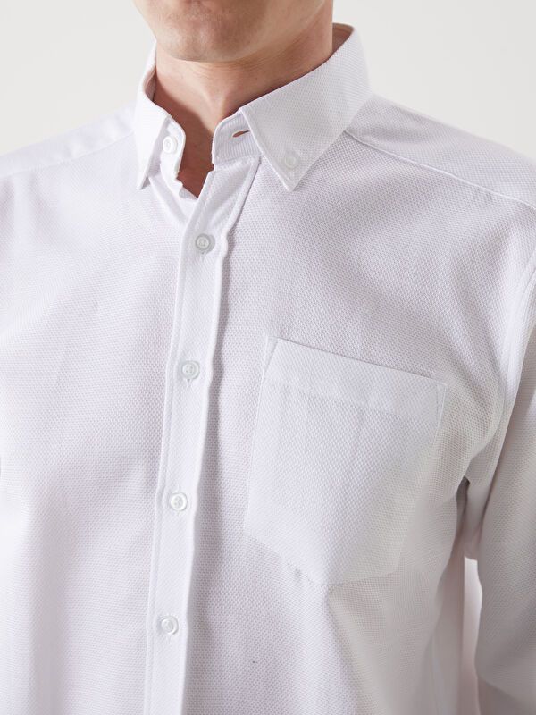 Moudda LC Waikiki - Chemise tissée à manches longues pour Hommes - Tunisie 3