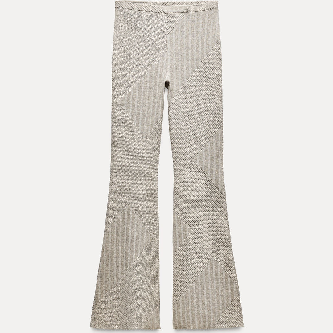 Moudda ZARA - Pantalon Jacquard Aspect Rustique - Tunisie 1