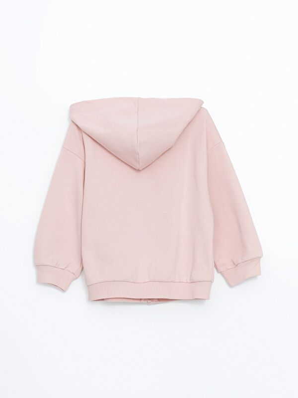 Moudda LC Waikiki - Cardigan jersey basique Fille Rose terne - Tunisie 3