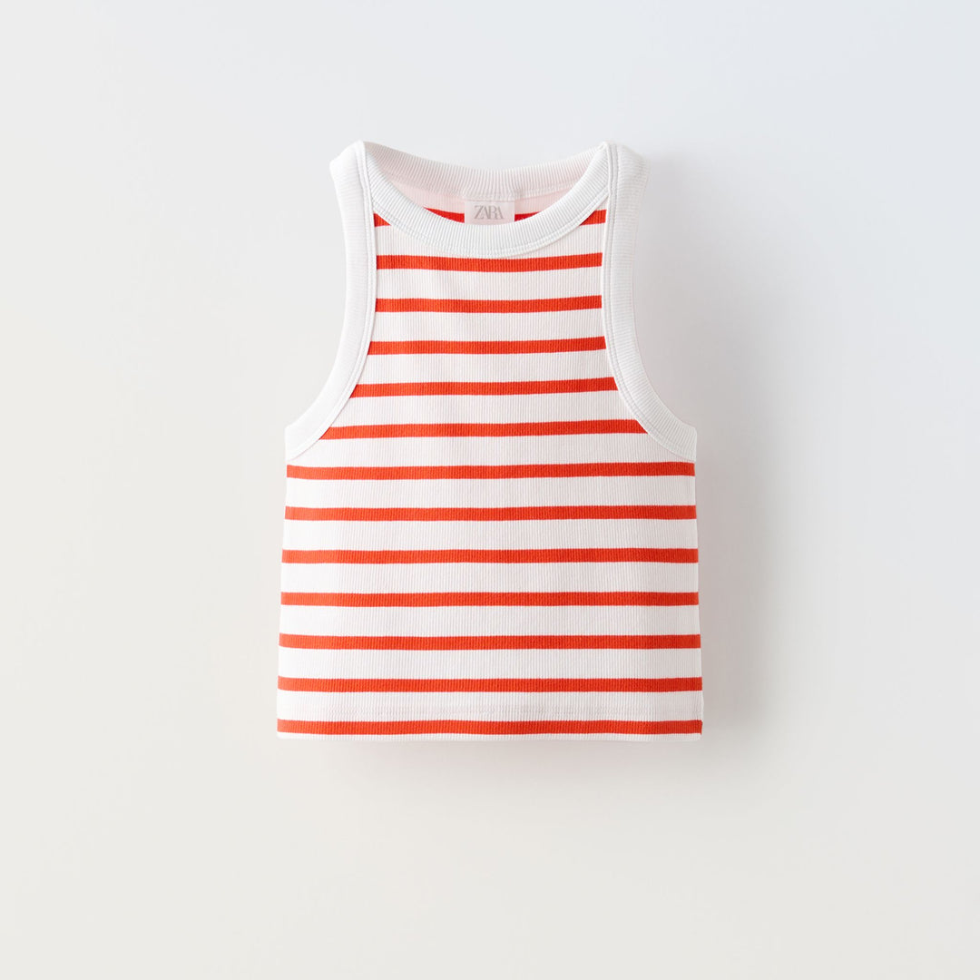 Moudda ZARA - T-shirt top rayé - Tunisie 1